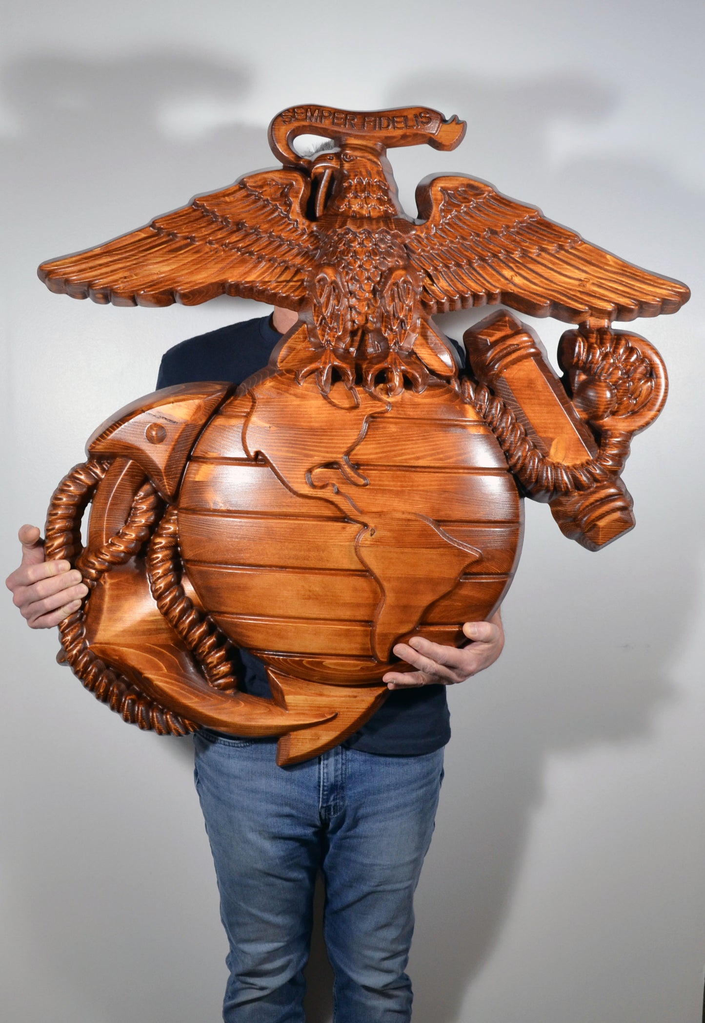 USMC Eagle Globe Anchor 36", Marine Corps, EGA, military plaque