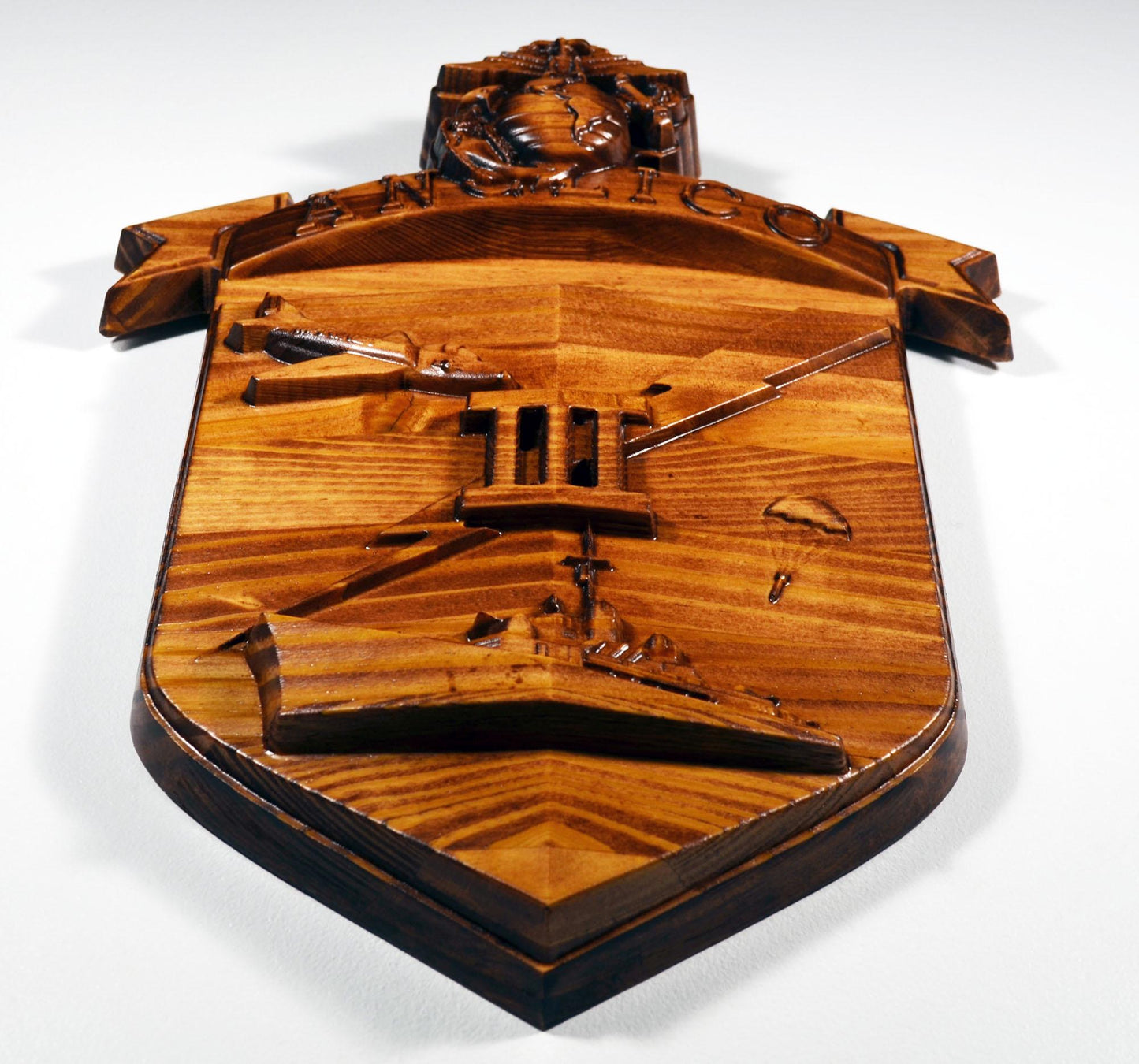 USMC 3rd Anglico, Unit Emblem, US Marine Corps, military plaque