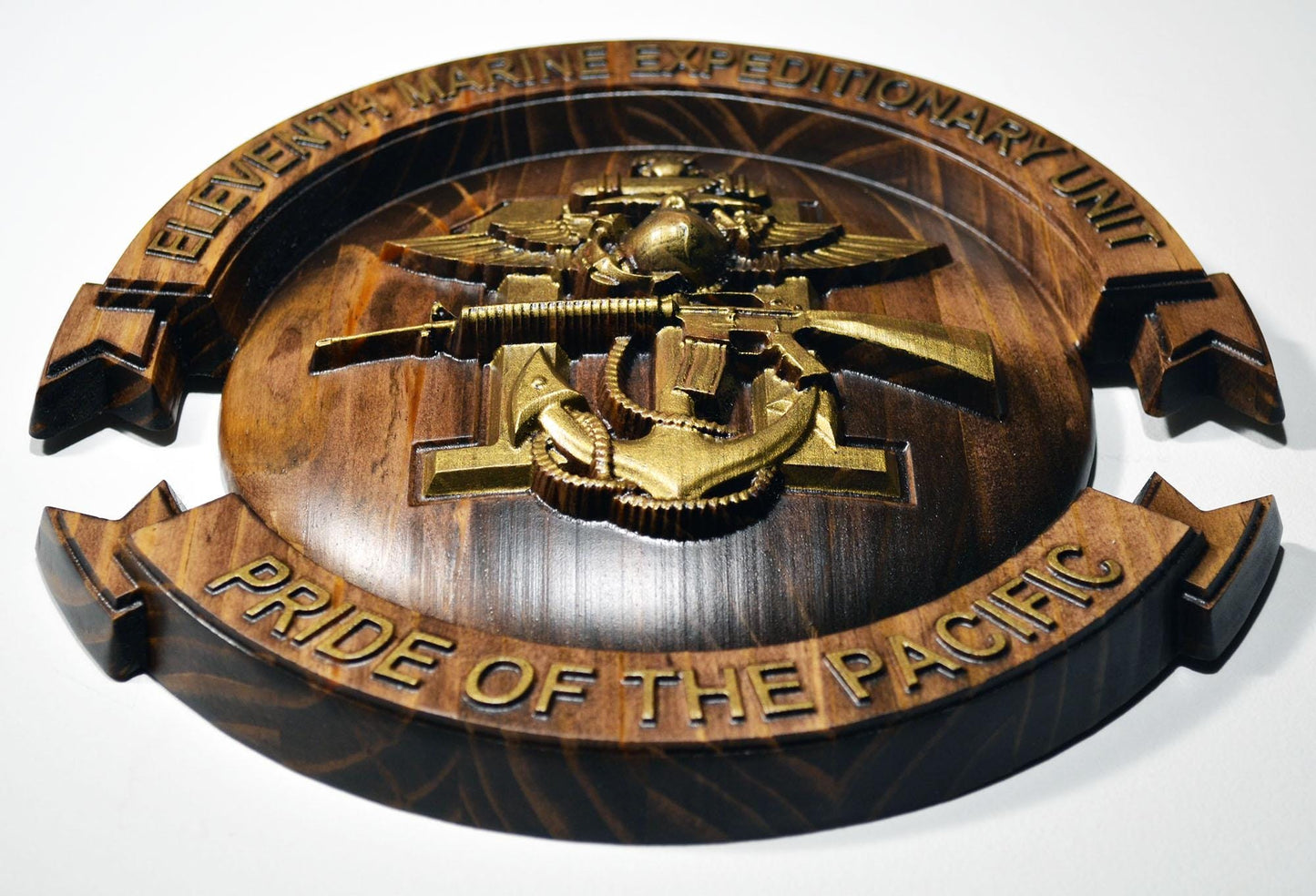 USMC 11th Marine Expeditionary Unit, 12" military plaque