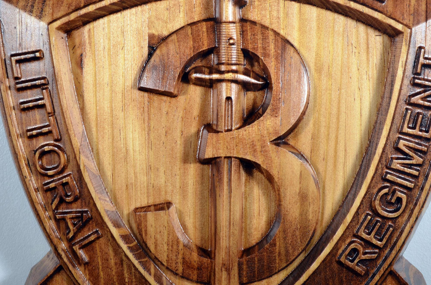 USMC 3rd Marine Littoral Regiment, 12" military plaque