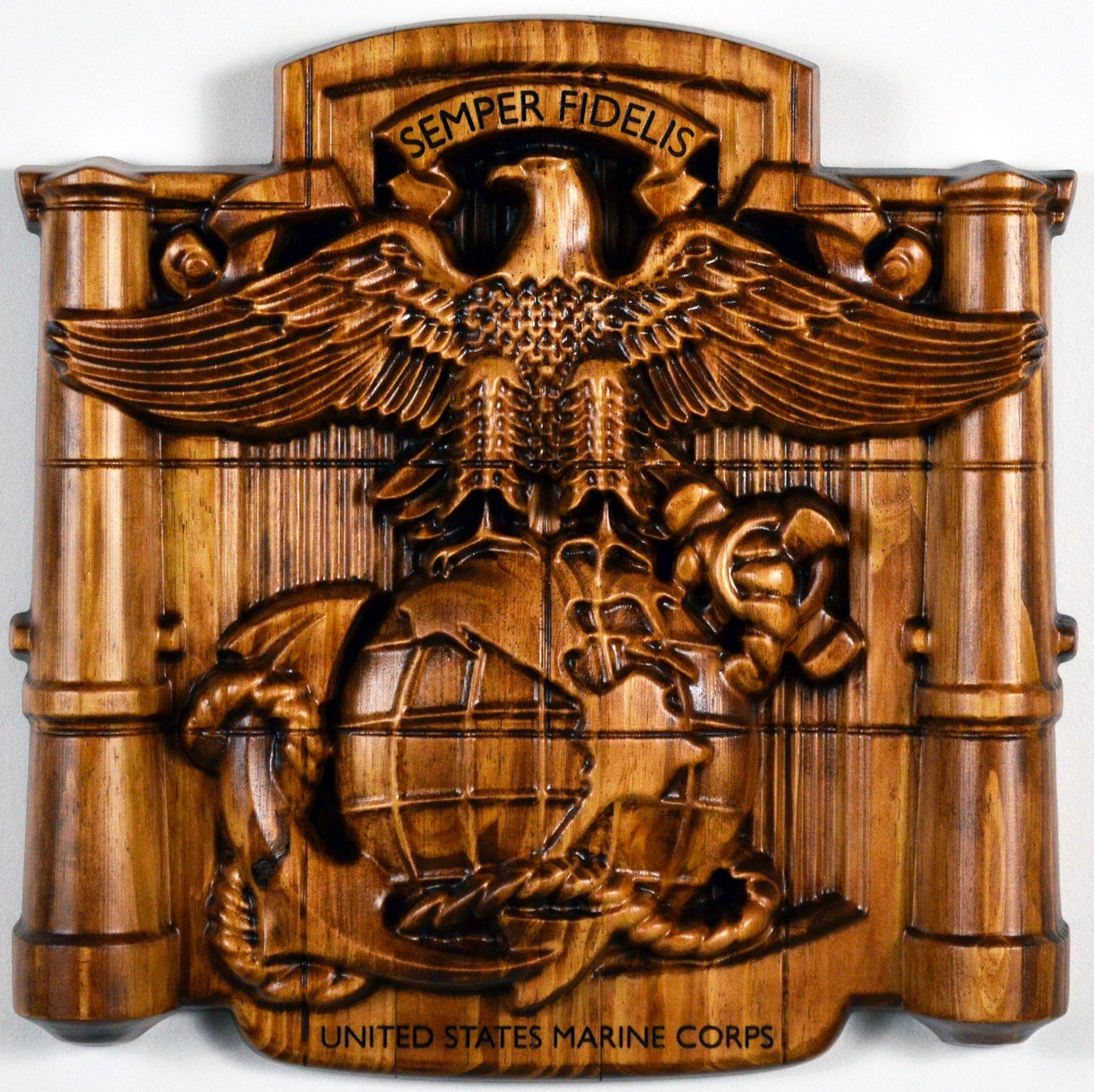 USMC MCRD Eagle Globe Anchor 12", Marine Corps, Military Plaque