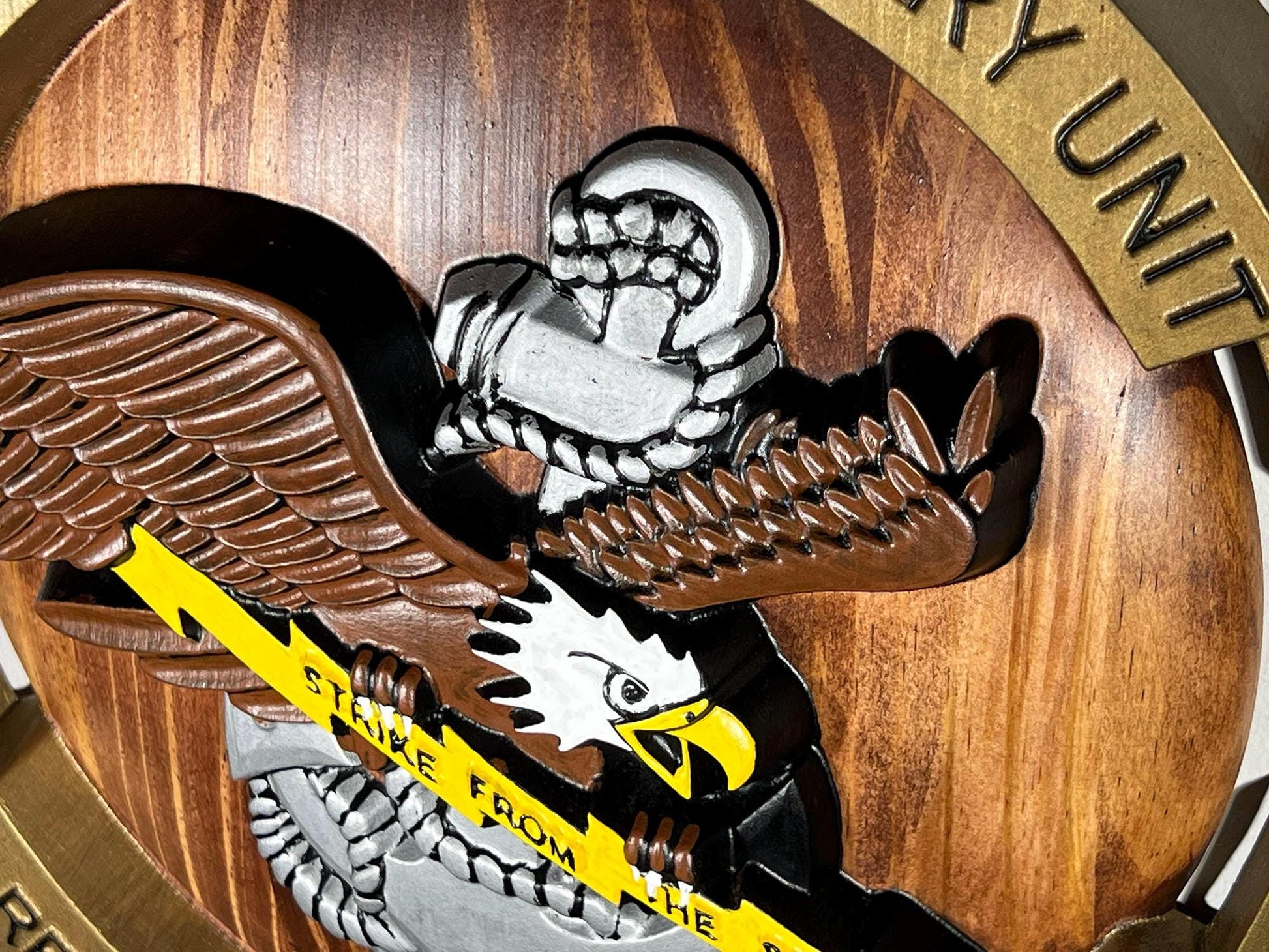 31st MEU Marine Expeditionary Unit Plaque Painted