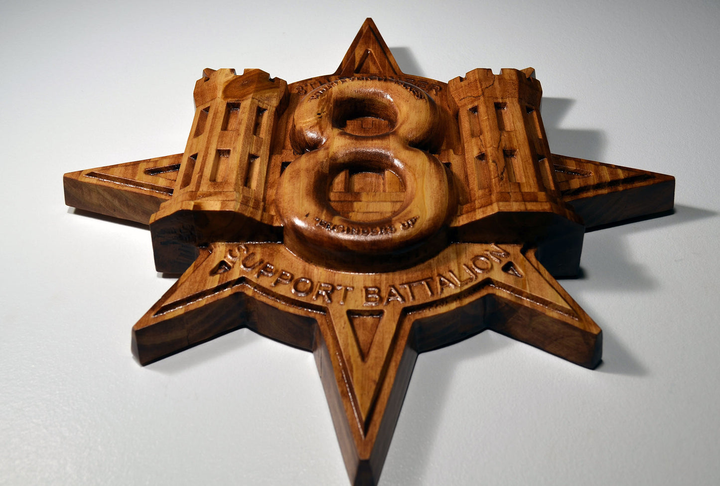 USMC 8th Engineer Support Battalion, CNC, military plaque