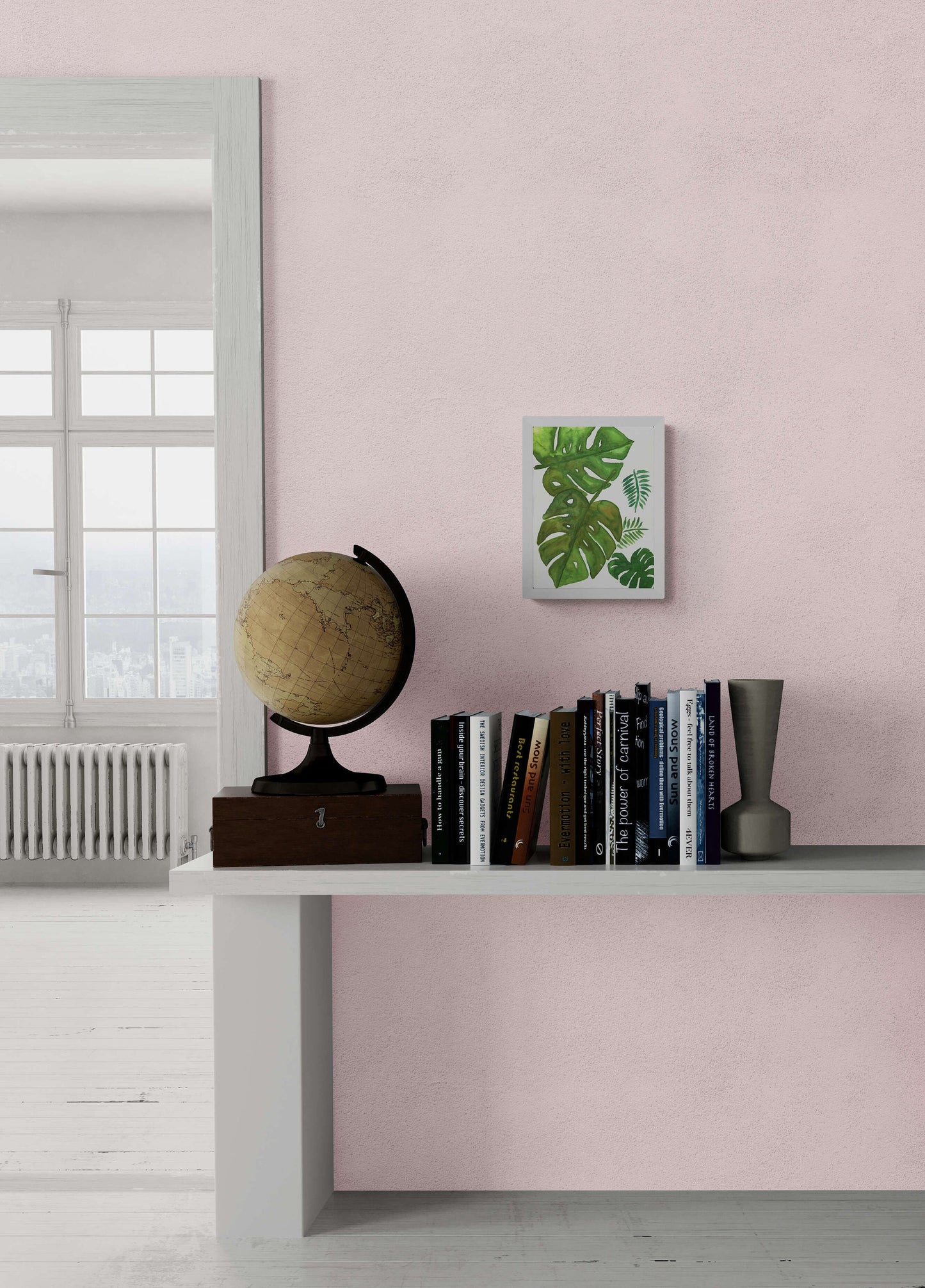 Monstera Deliciosa hand painted original watercolor painting