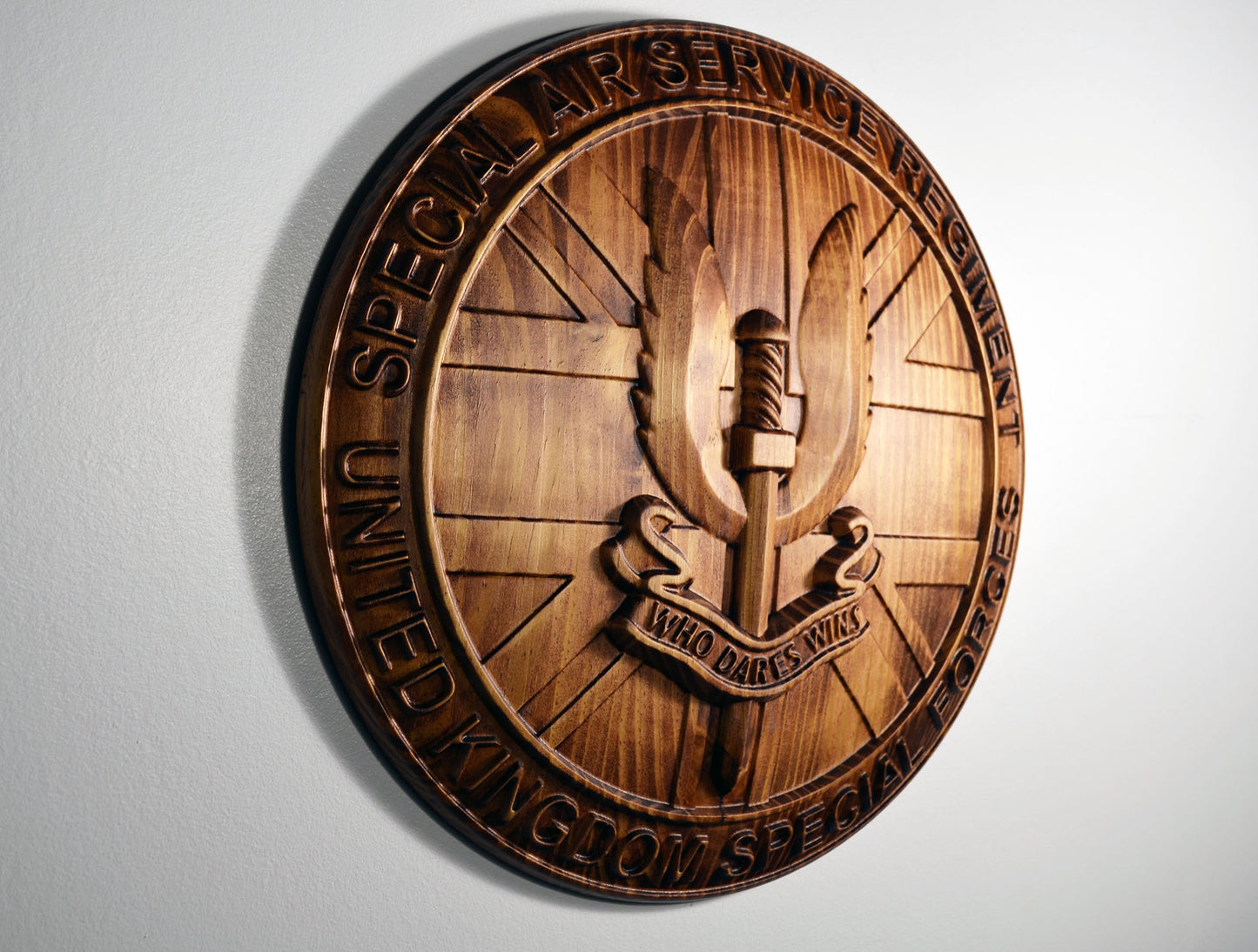 Special Air Service (SAS) Emblem, CNC military plaque