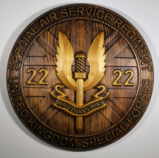 Special Air Service (SAS) Emblem, CNC Military Plaque