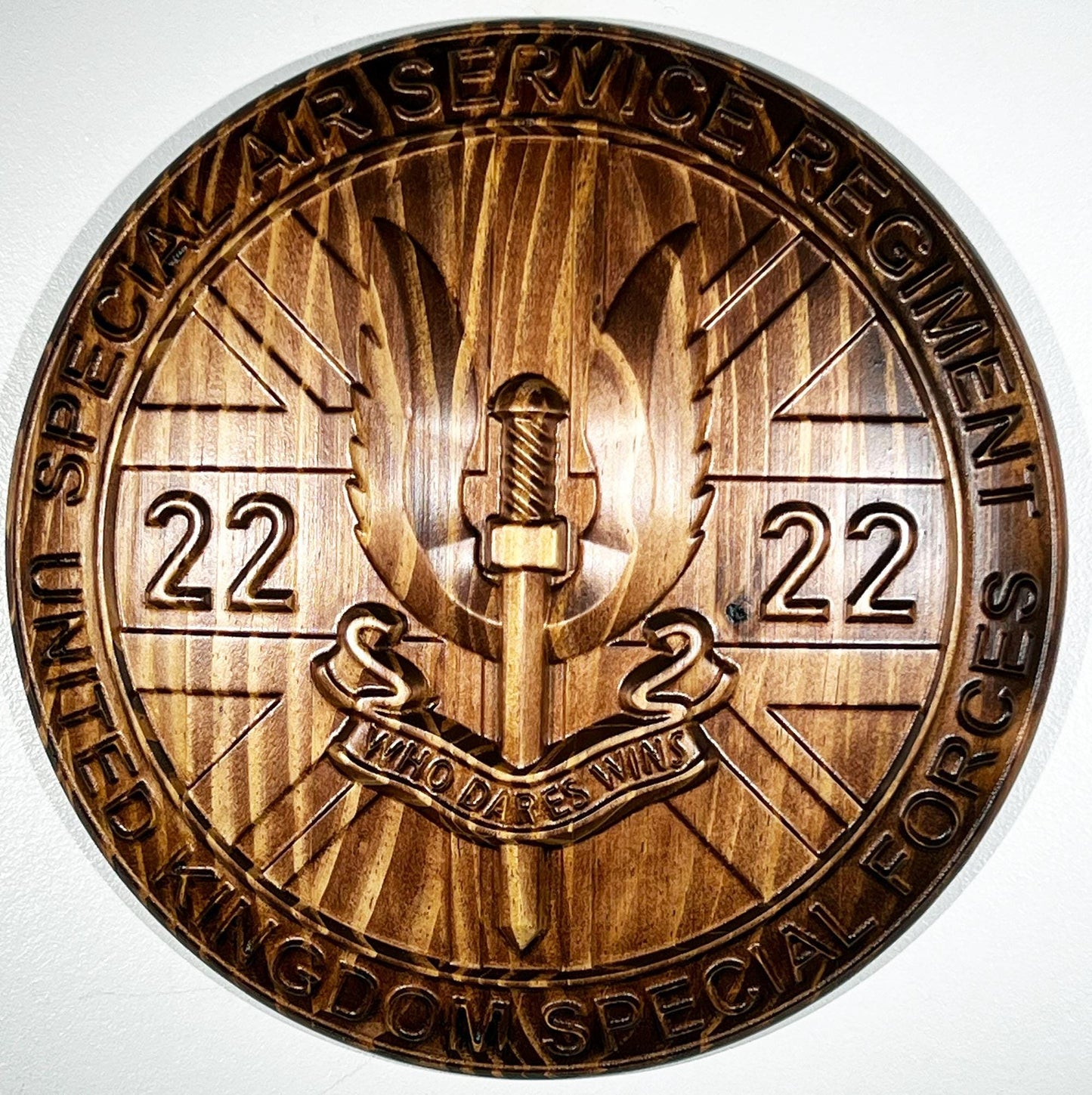 Special Air Service (SAS) 22 Emblem 12" Unit Plaque