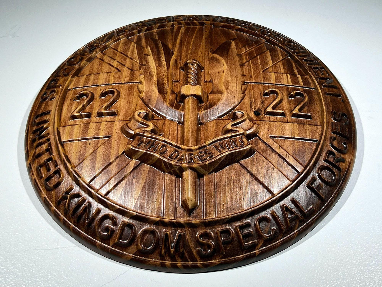 Special Air Service (SAS) 22 Emblem 12" Unit Plaque
