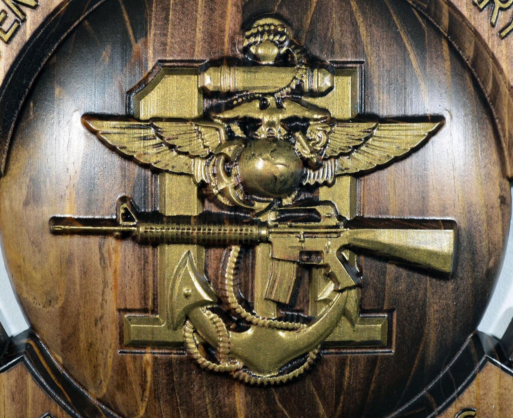 USMC 11th Marine Expeditionary Unit, 12" military plaque