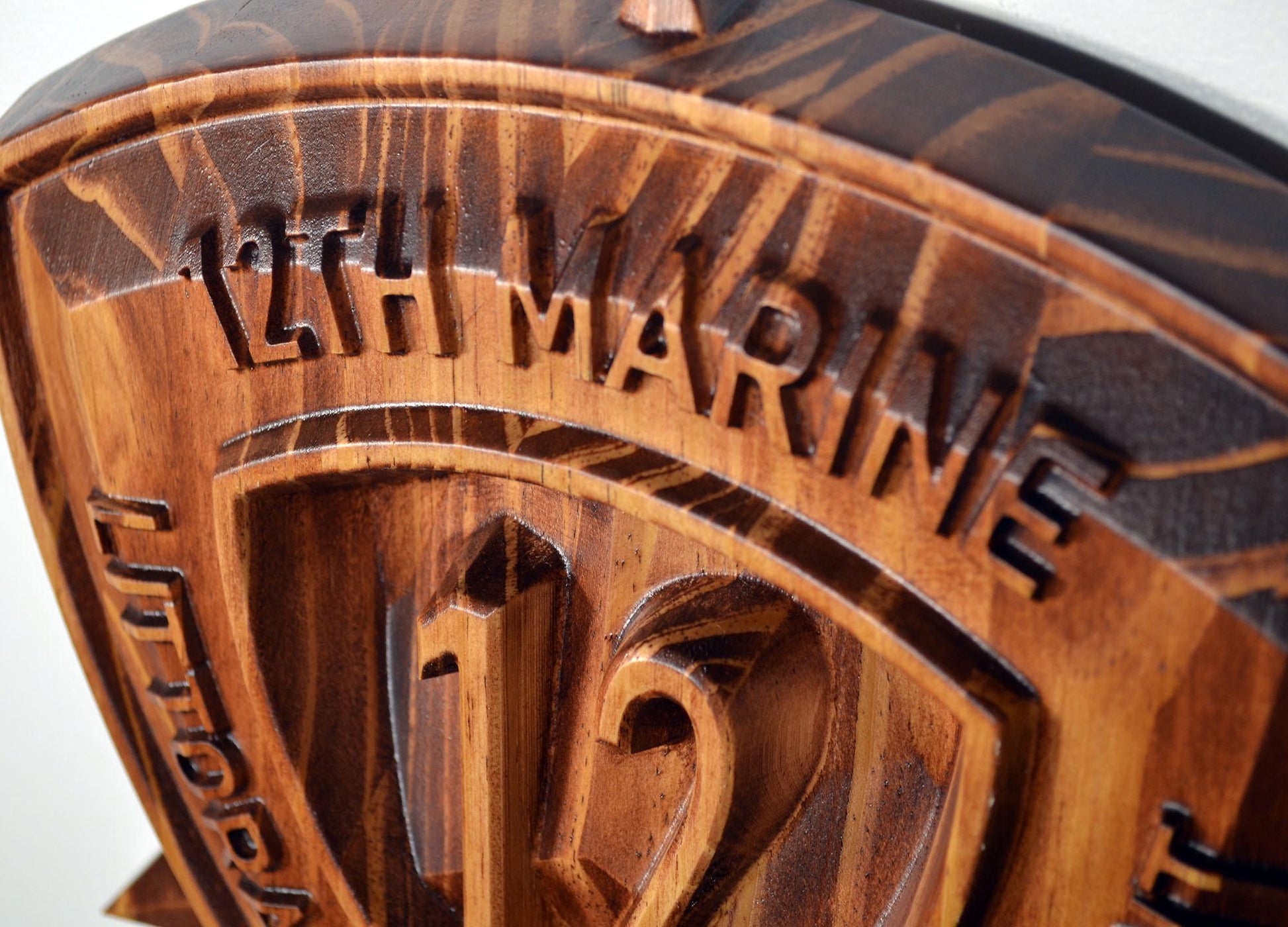 USMC 12th Marine Littoral Regiment, 12" military plaque