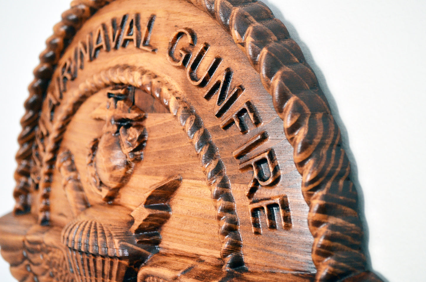 USMC 2nd Anglico, Unit Emblem, US Marine Corps, military plaque - Carved Effects