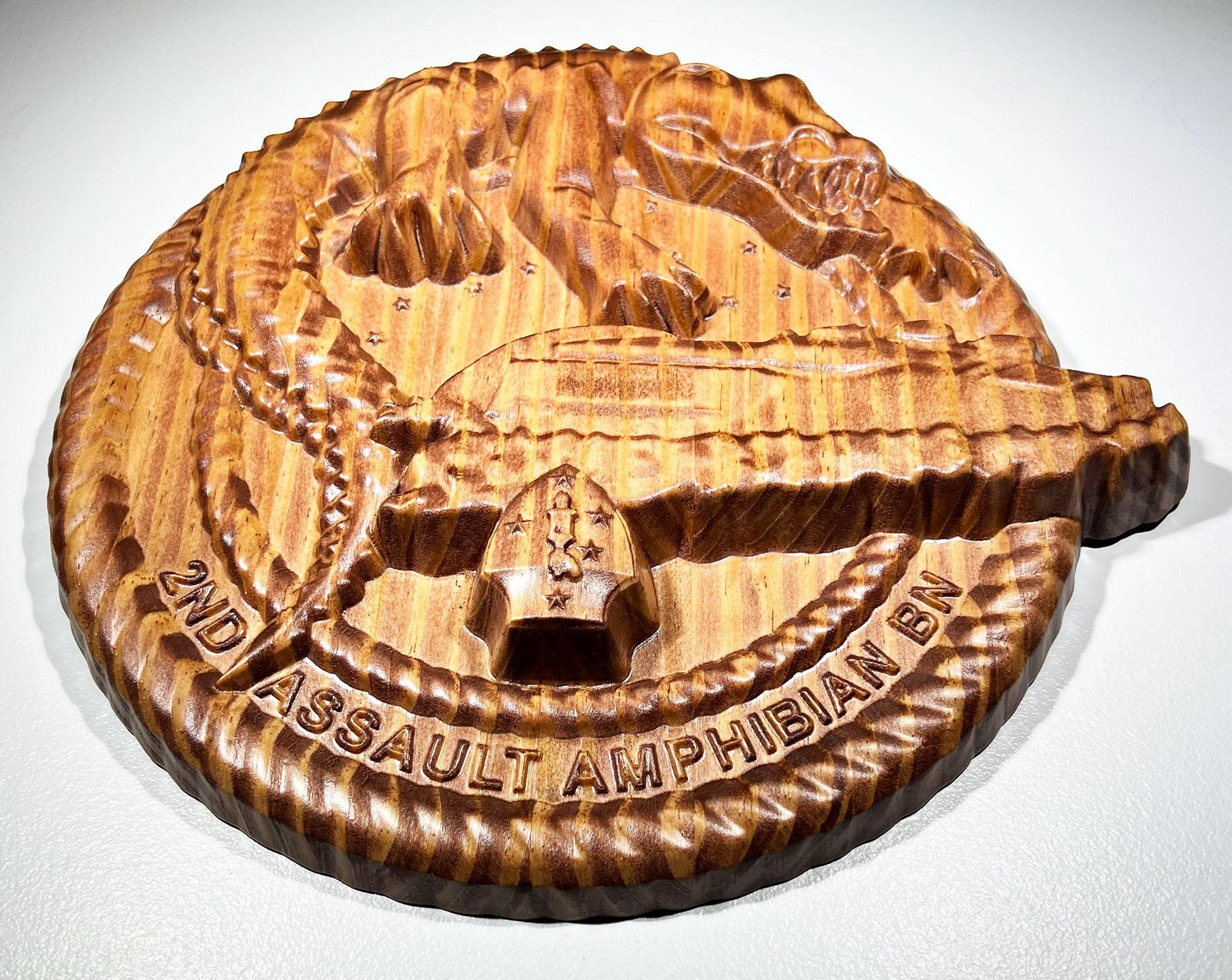 USMC 2nd Assault Amphibian Battalion 12" Military Unit Plaque