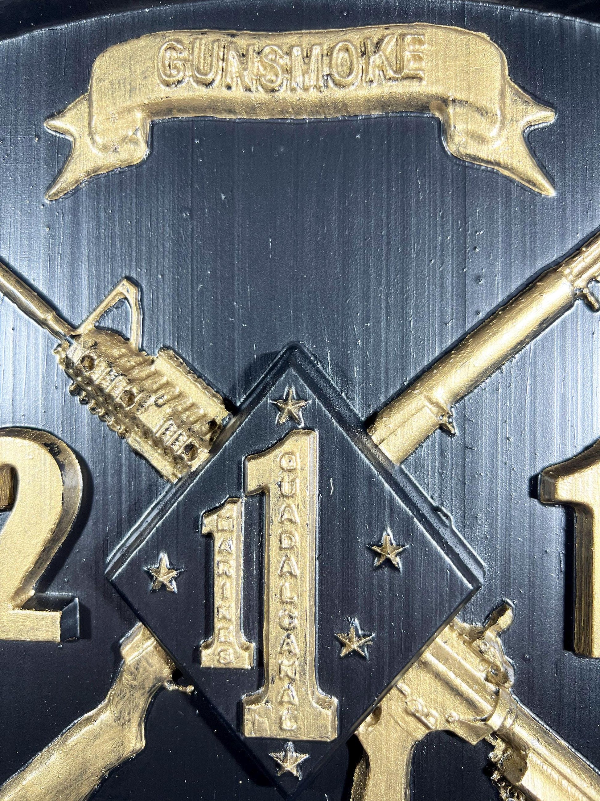 USMC 2nd Battalion 1st Marines 12" Military Unit Plaque
