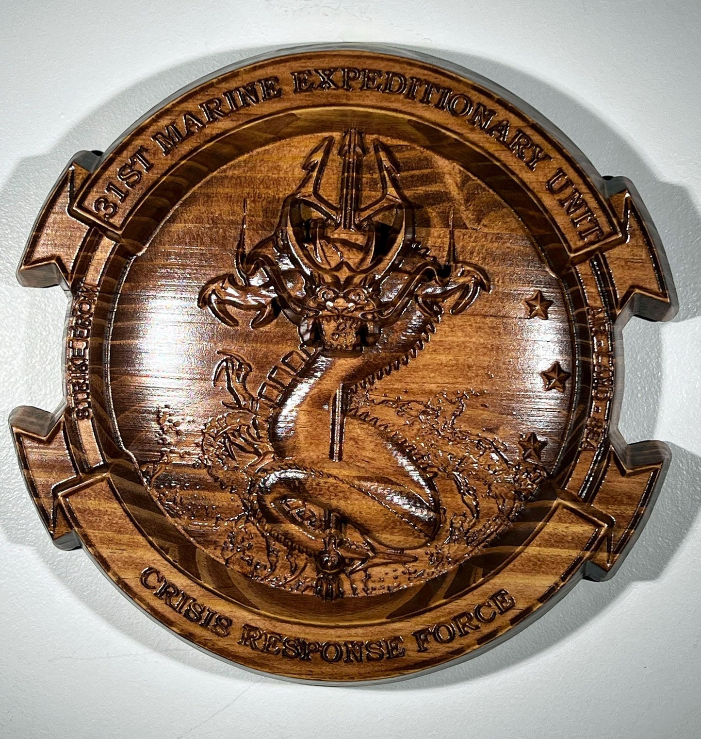 USMC 31st Marine Expeditionary Unit CRT 12" Unit Plaque