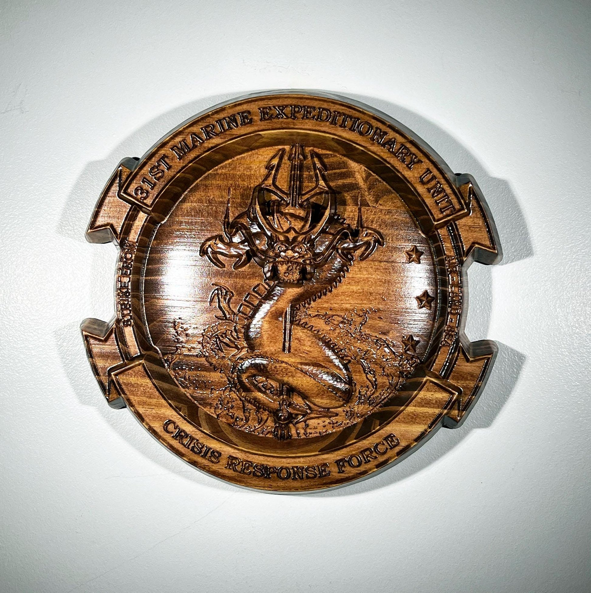 USMC 31st Marine Expeditionary Unit CRT 12" Unit Plaque