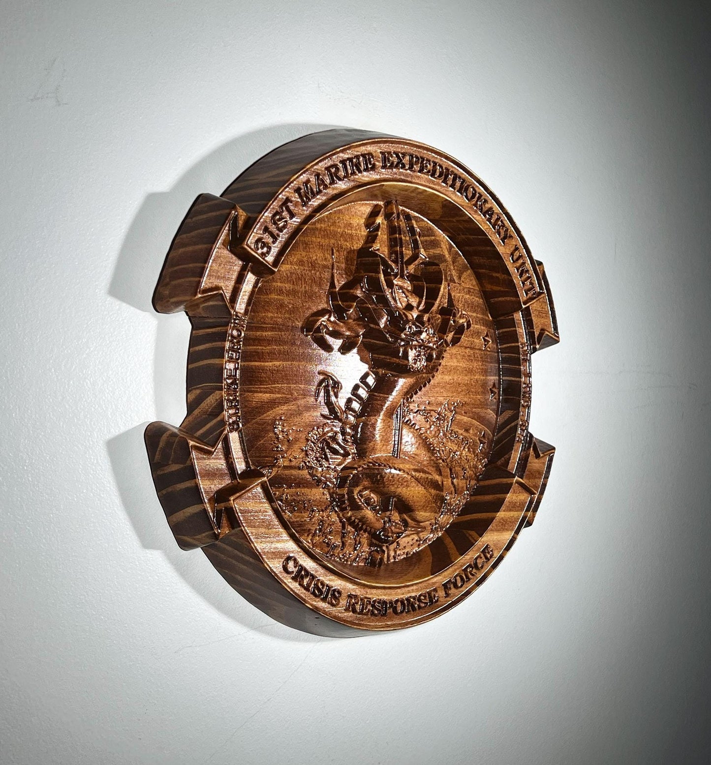 USMC 31st Marine Expeditionary Unit CRT 12" Unit Plaque
