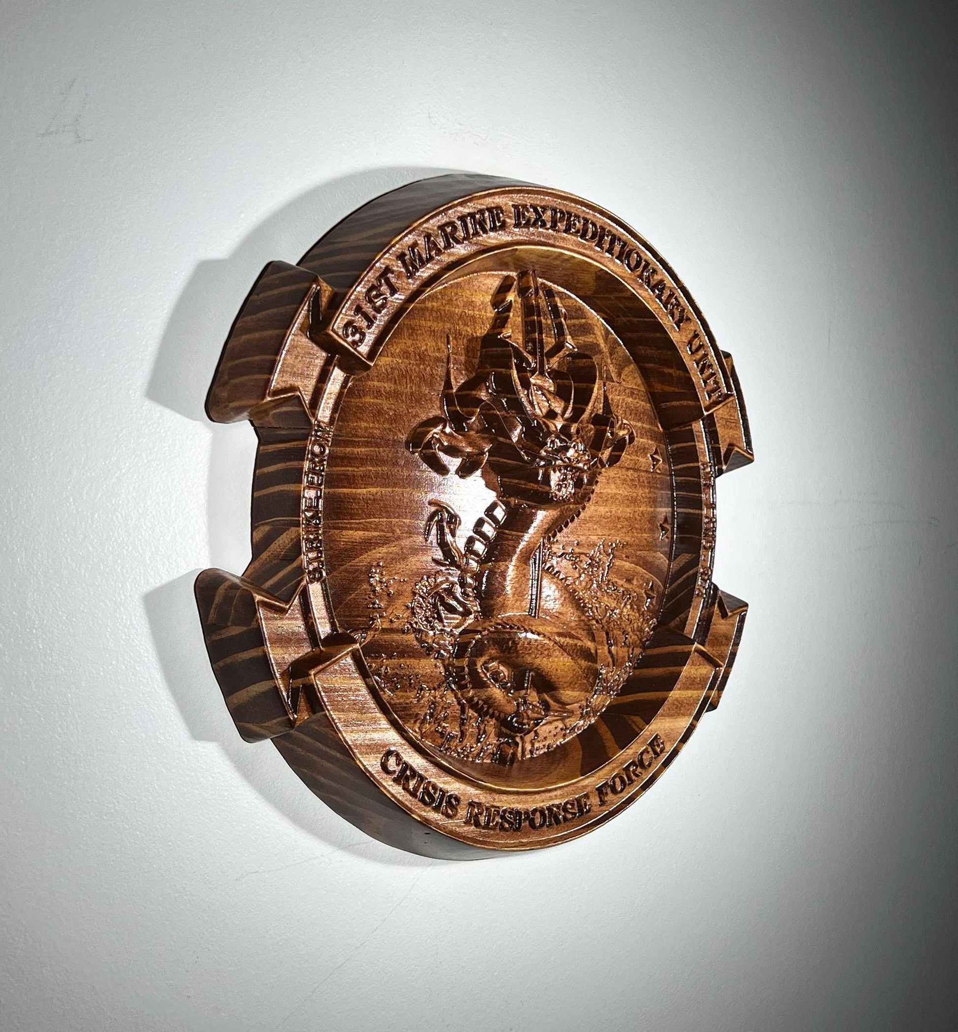 USMC 31st Marine Expeditionary Unit CRT 12" Unit Plaque