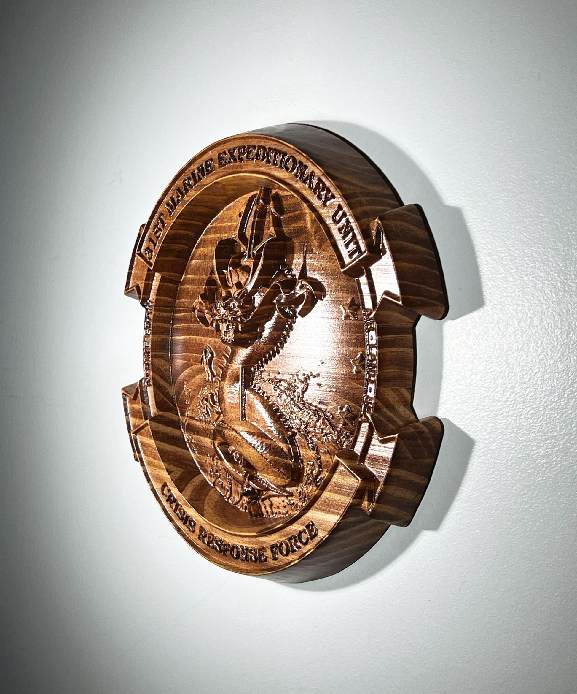 USMC 31st Marine Expeditionary Unit CRT 12" Unit Plaque