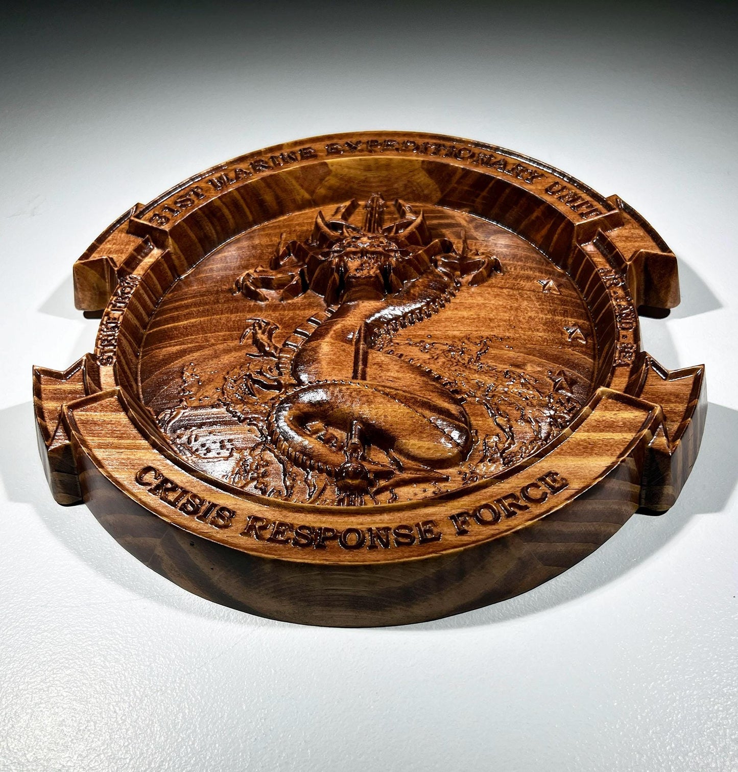USMC 31st Marine Expeditionary Unit CRT 12" Unit Plaque