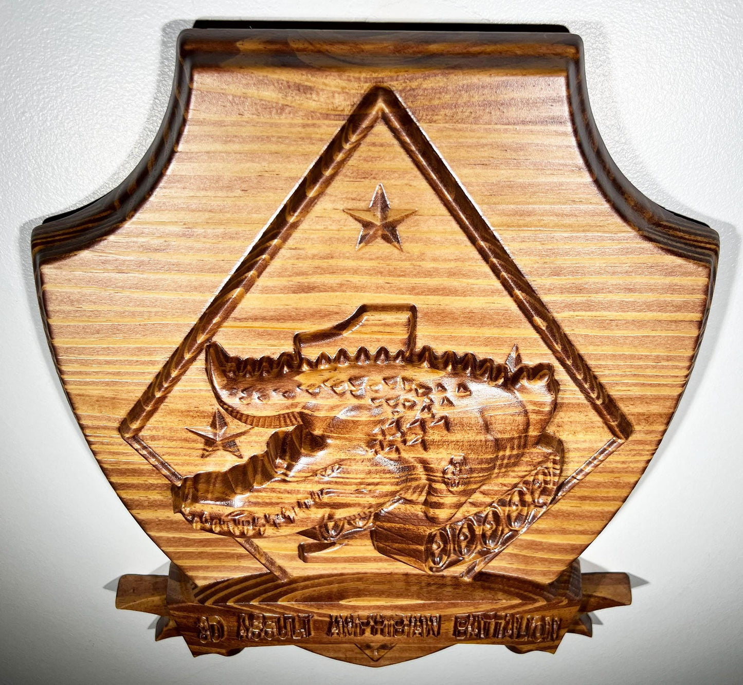 US Marine Corps, 3rd Assault Amphibian Battalion Military Unit Plaque