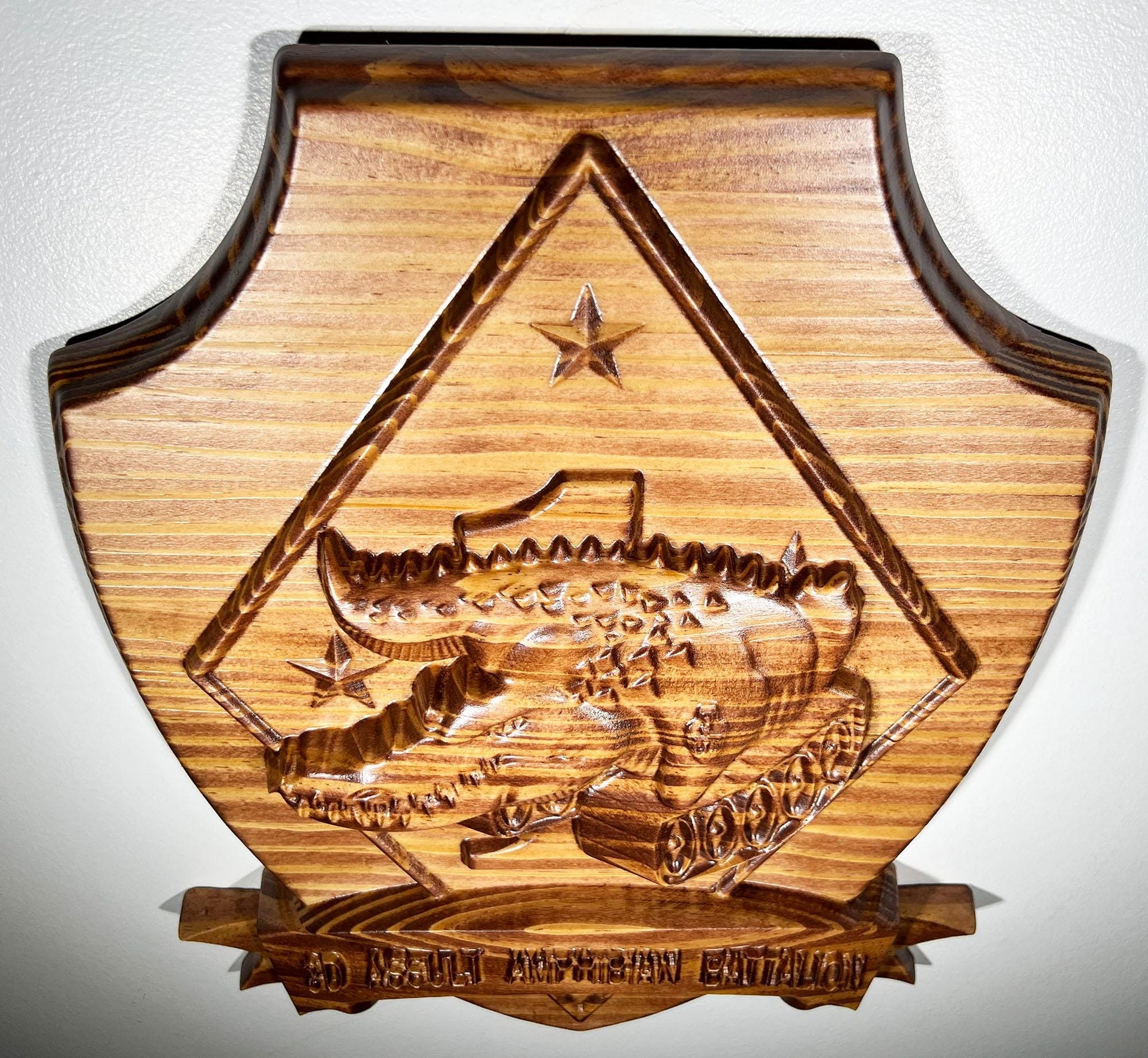 US Marine Corps, 3rd Assault Amphibian Battalion Military Unit Plaque