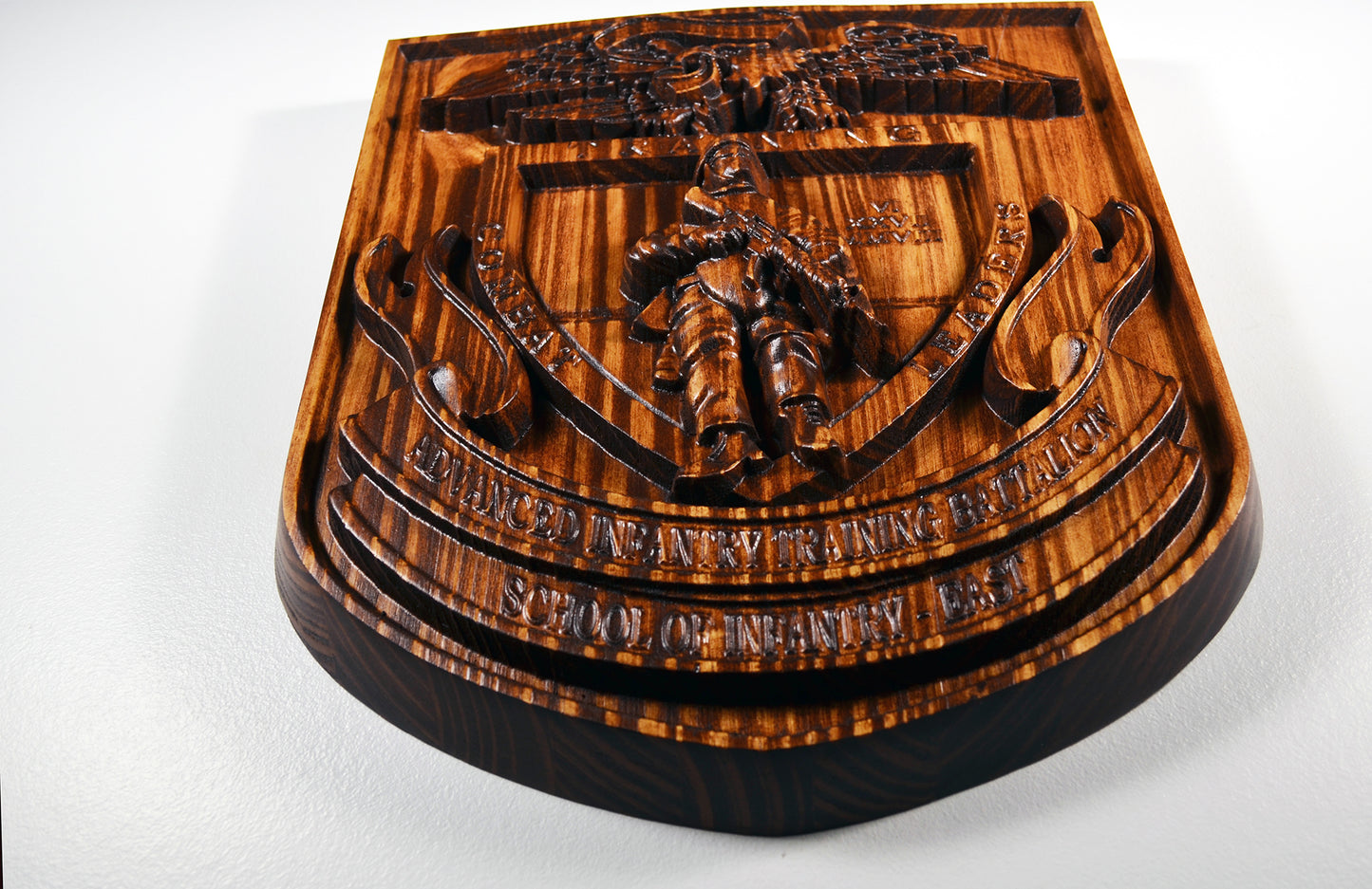 USMC Advanced Infantry Training Battalion East, US Marine Corps, military plaque - Carved Effects