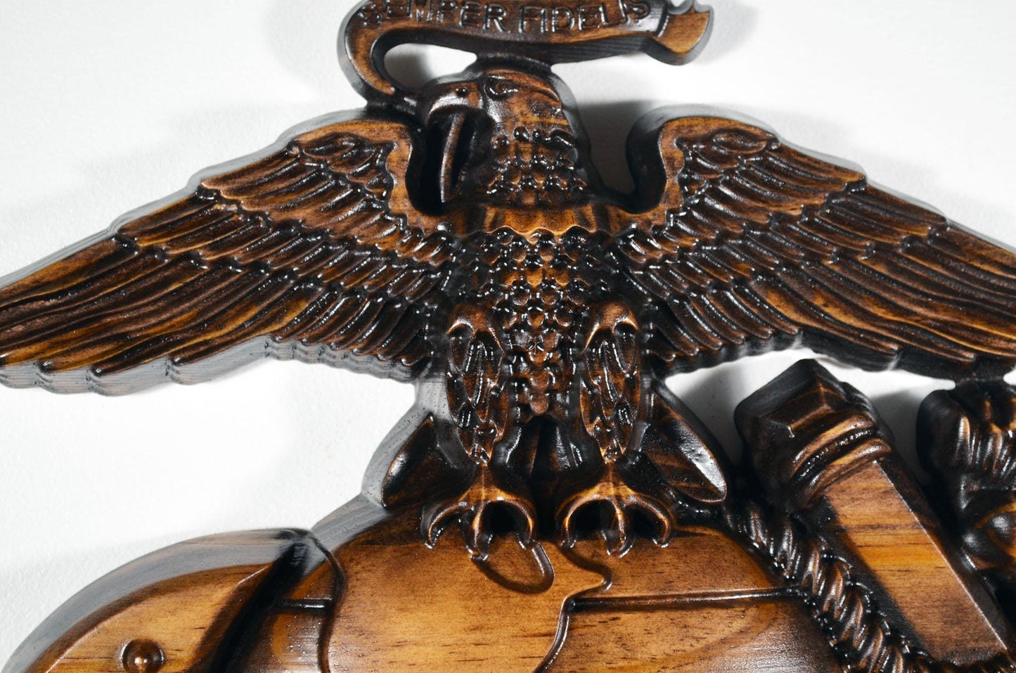 USMC Eagle Globe Anchor 12", Marine Corps, EGA, Java, military plaque