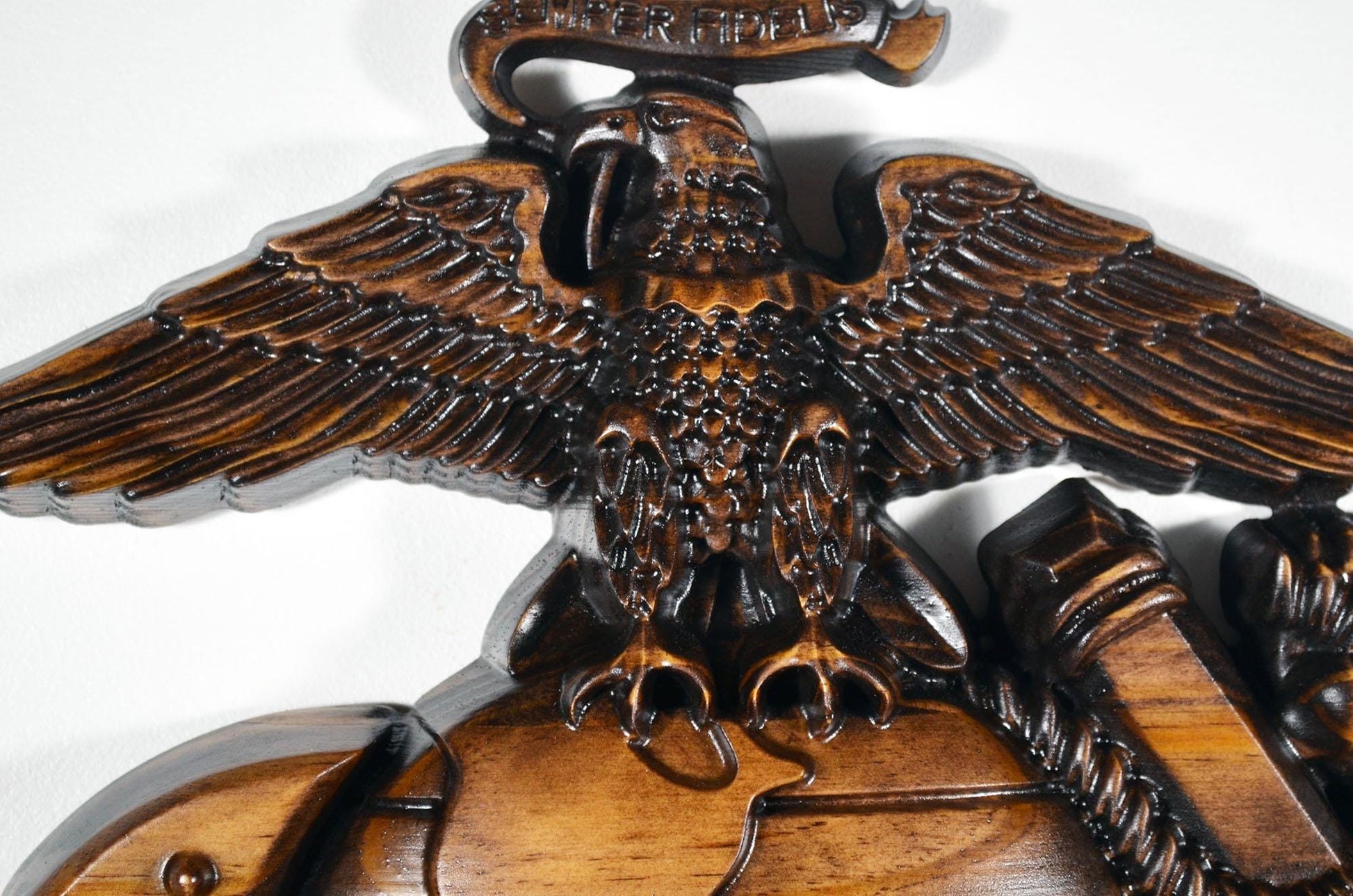 USMC Eagle Globe Anchor 12", Marine Corps, EGA, Java, military plaque