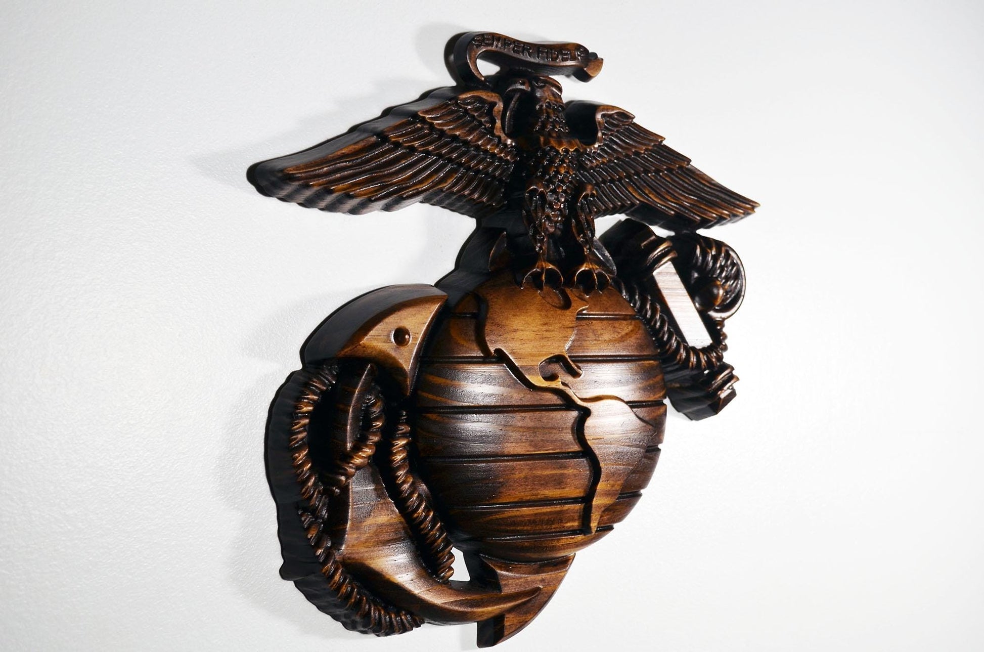 USMC Eagle Globe Anchor 12", Marine Corps, EGA, Java, military plaque
