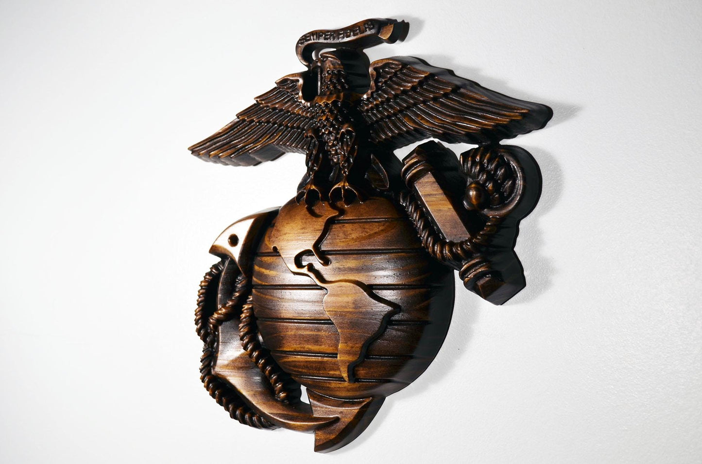 USMC Eagle Globe Anchor 12", Marine Corps, EGA, Java, military plaque