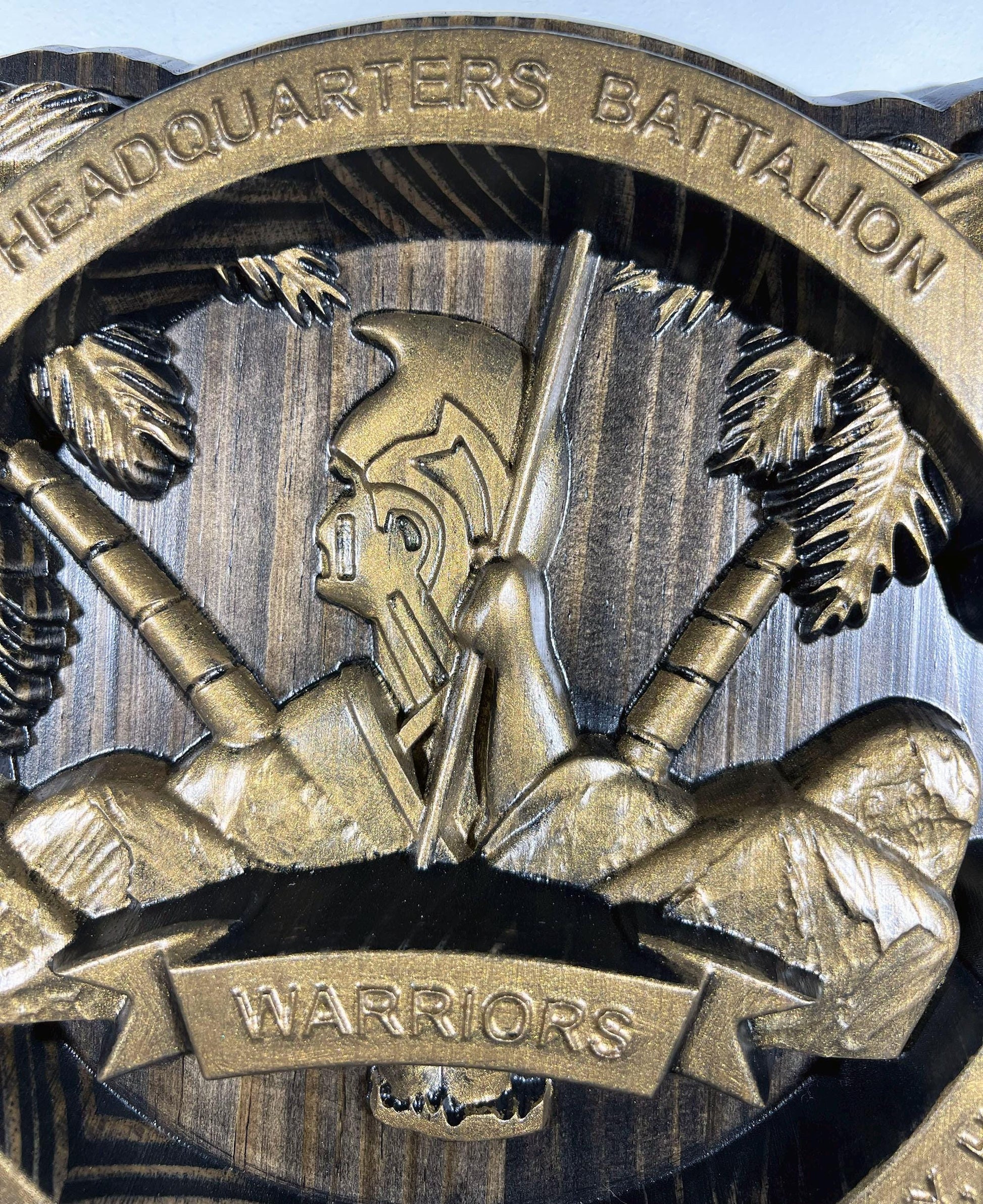 USMC Headquarters Battalion Marine Corps Base Kaneohe Bay, HI Plaque
