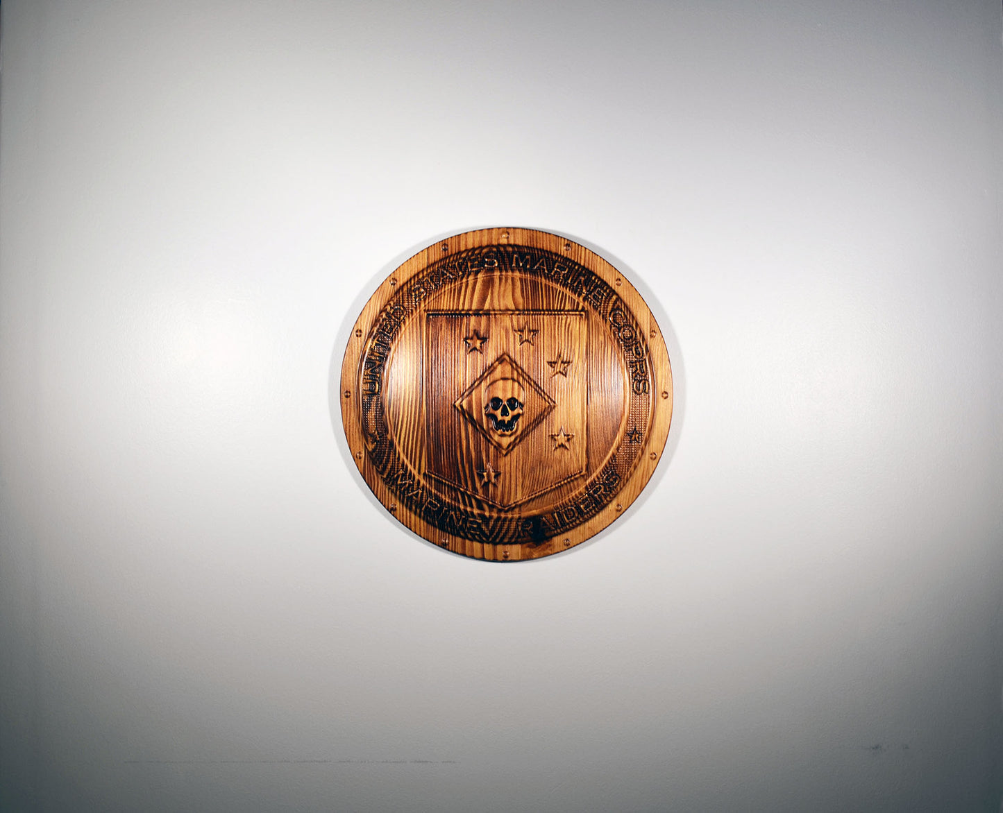 USMC Marine Raiders, Marine Special Operations Regiment, 3d CNC wood carving, military plaque - Carved Effects