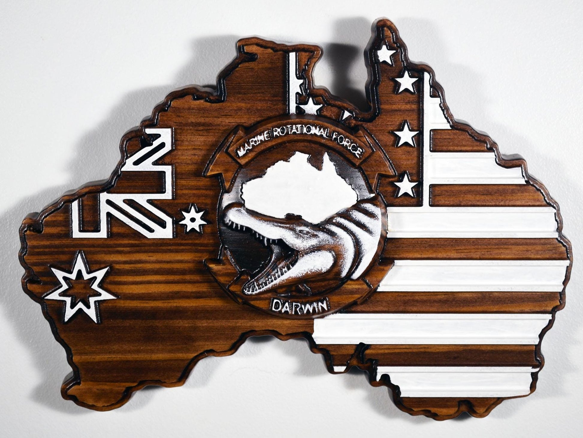 USMC Marine Rotational Force – Darwin, Java 12", military plaque