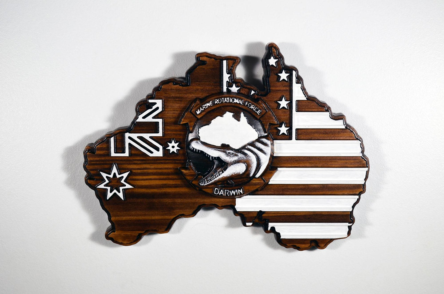 USMC Marine Rotational Force – Darwin, Java 12", military plaque