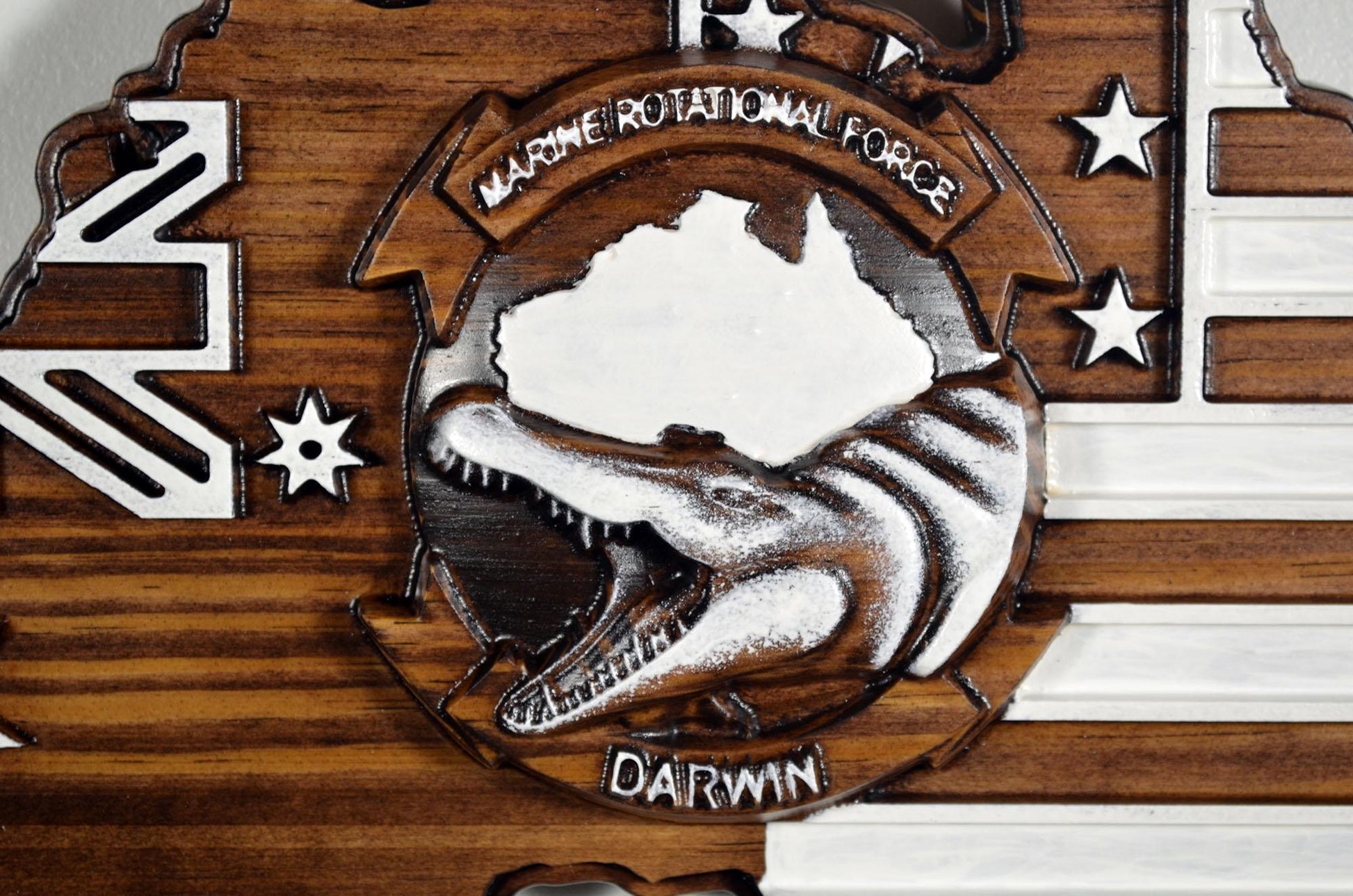 USMC Marine Rotational Force – Darwin, Java 12", military plaque