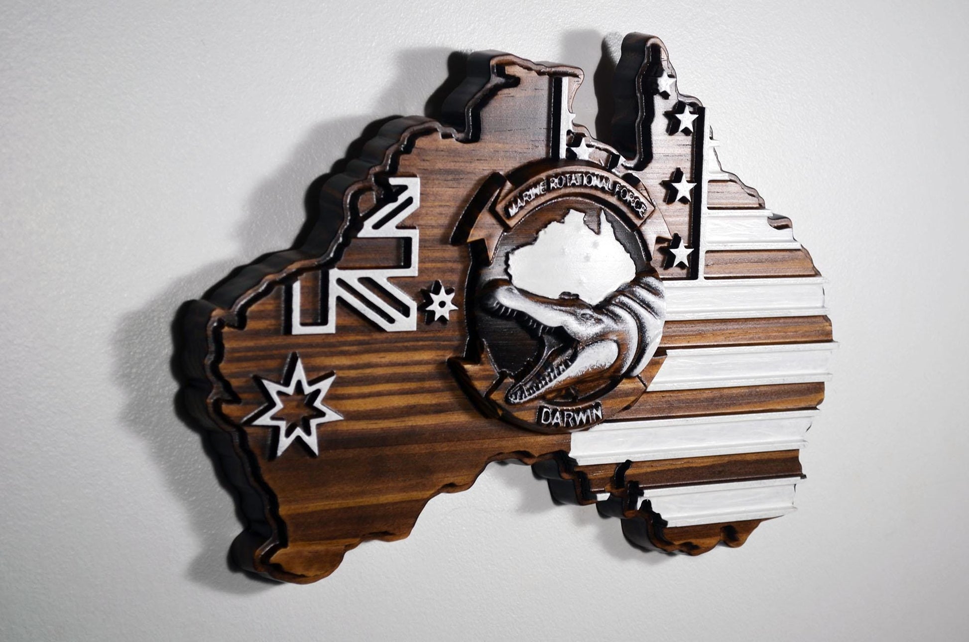 USMC Marine Rotational Force – Darwin, Java 12", military plaque