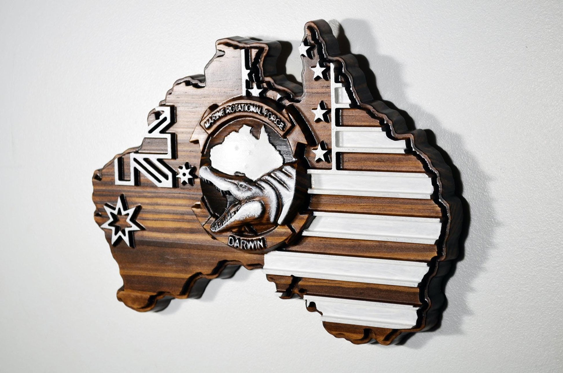 USMC Marine Rotational Force – Darwin, Java 12", military plaque