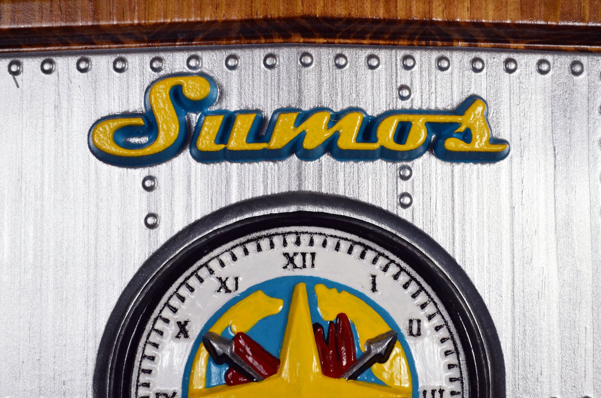 USMC VMGR-152 Marine Aerial Refueler Squadron, Sumos Marine Corps, 3d wood carving military plaque painted version - Carved Effects