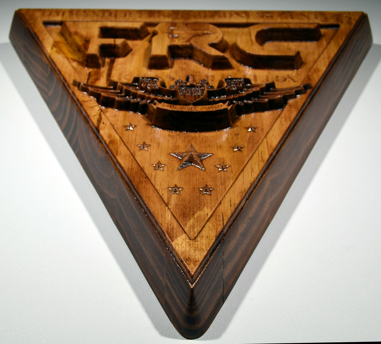 US Navy, Commander, Fleet Readiness Centers, cnc carved wood military plaque - Carved Effects
