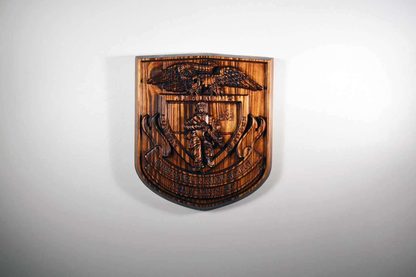 USMC Advanced Infantry Training Battalion East 12", US Marine Corps, military plaque