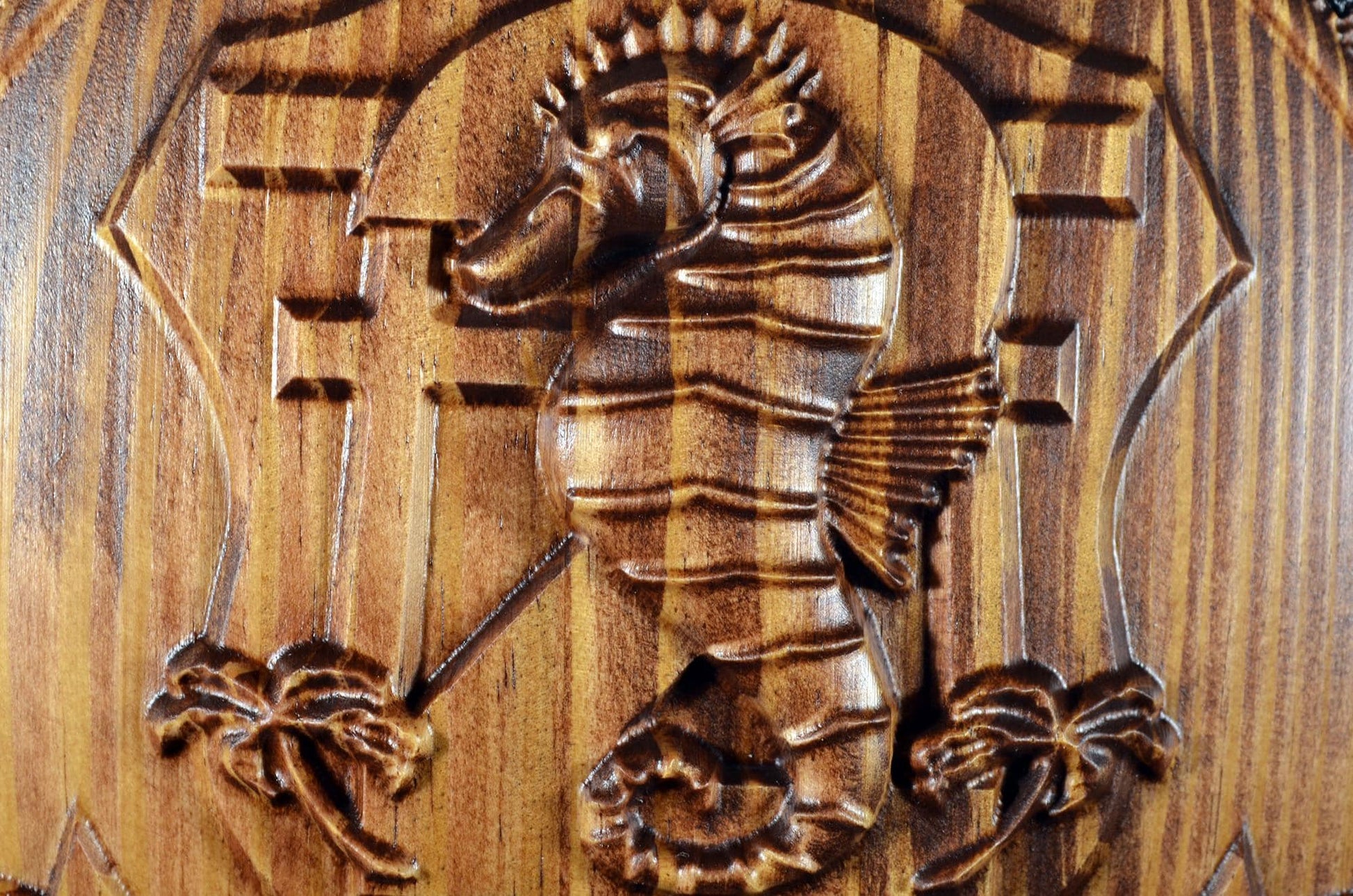 USMC 2nd Battalion 4th Marines 12" Shield Unit Plaque