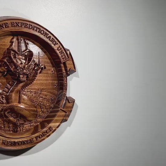 USMC 31st Marine Expeditionary Unit CRT 12" Unit Plaque