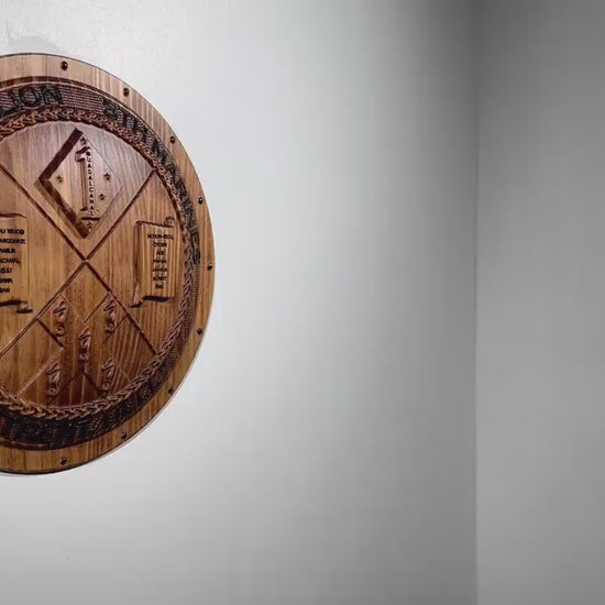 USMC 2nd Battalion 5th Marines 12" Unit Shield Plaque