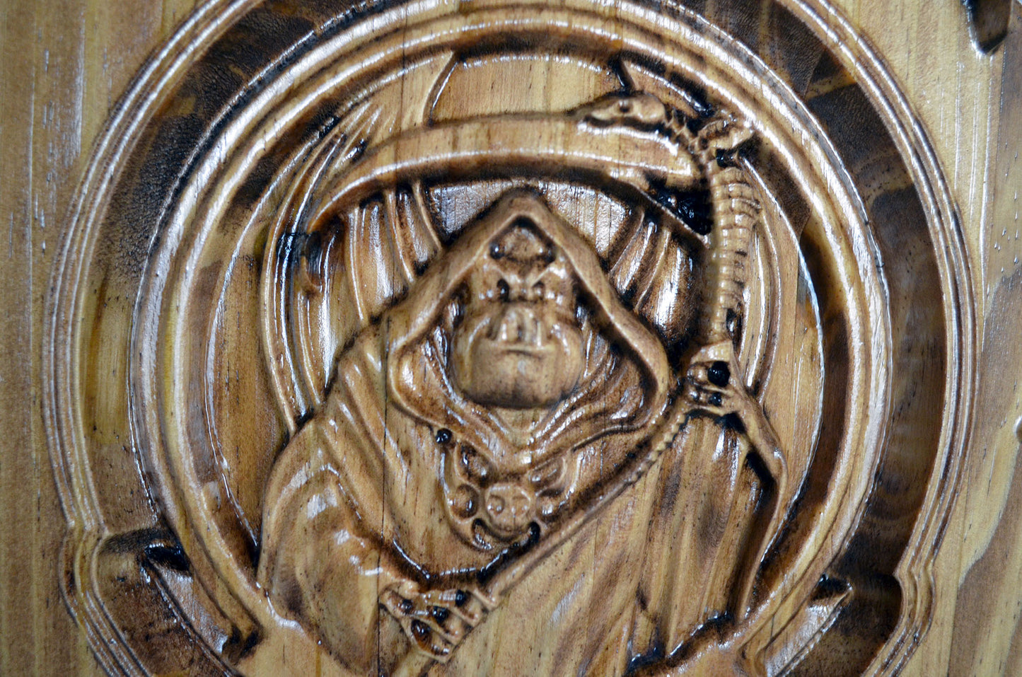 USMC VMU-1 Marine Unmanned Aerial Vehicle Squadron, Watchdogs Marine Corps, 3d wood carving military plaque