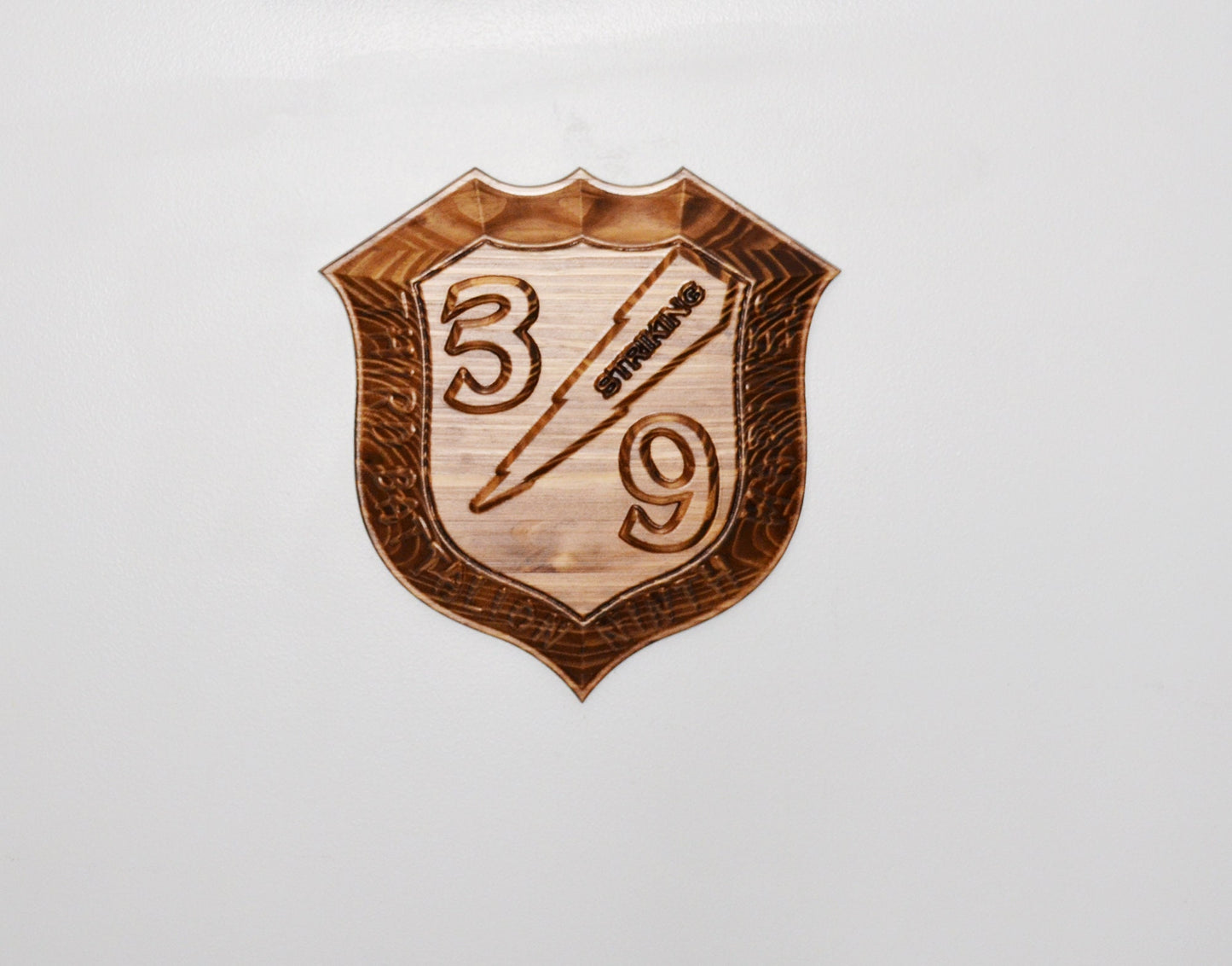 USMC 3rd Battalion 9th Marines, USMC 3d wood carving, military plaque, wall decor - Carved Effects