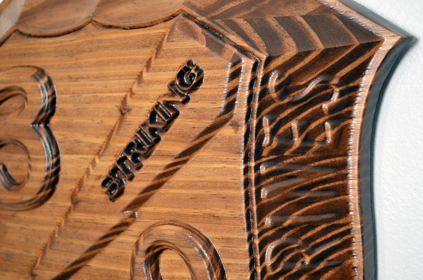 USMC 3rd Battalion 9th Marines, USMC 3d wood carving, military plaque, wall decor - Carved Effects