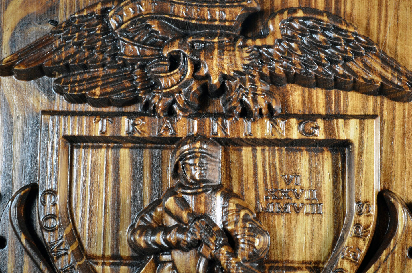 USMC Advanced Infantry Training Battalion East, US Marine Corps, military plaque